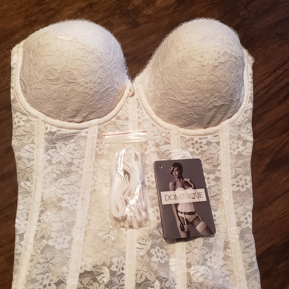 Lace push-up corset bra - Picture 3 of 7